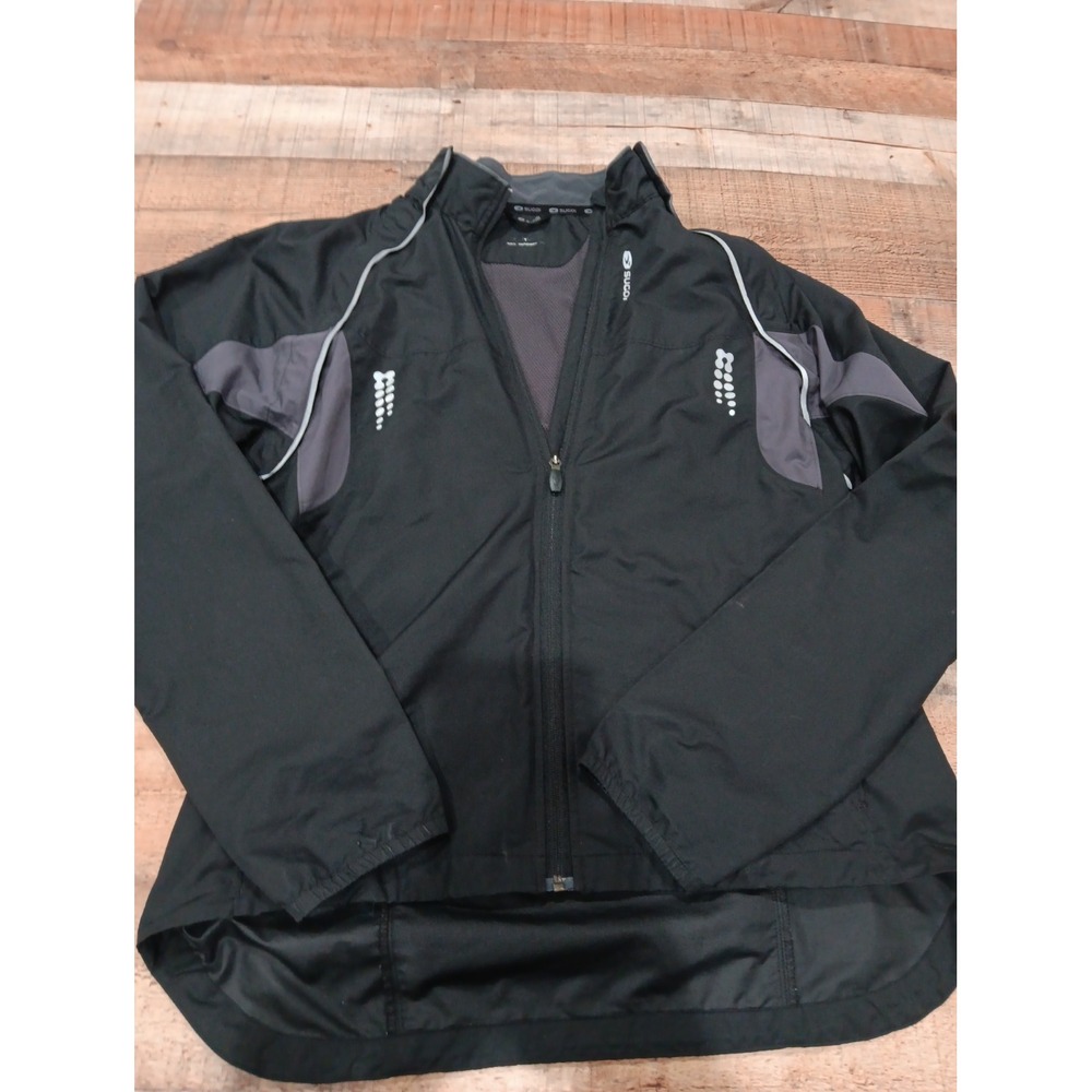 Sugoi Full Zip Cycling Jacket Vented Magnetic Sleeves Convertible 2941